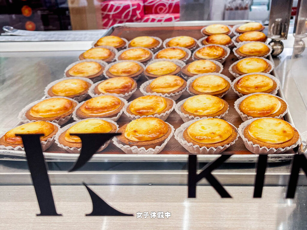 現場的烤起士塔也是熱門品項之一。